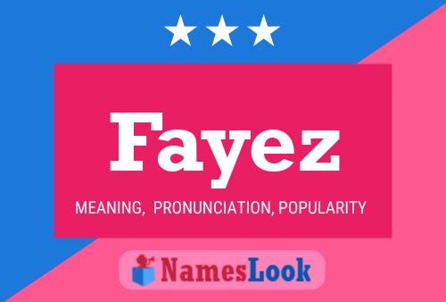 Постер имени Fayez