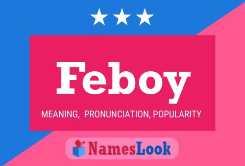 Постер имени Feboy