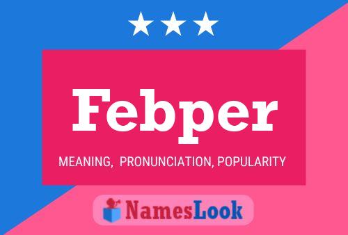 Постер имени Febper