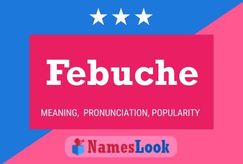 Постер имени Febuche