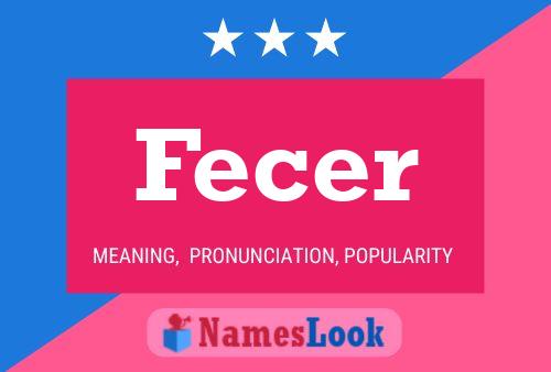 Постер имени Fecer