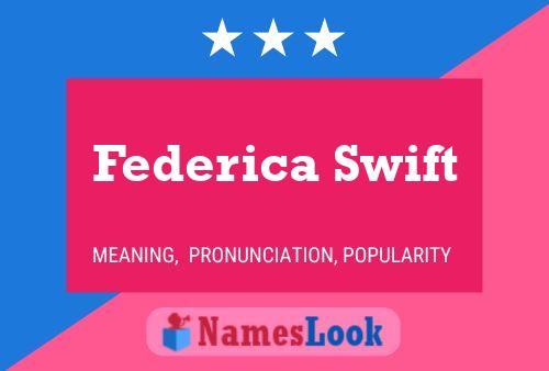 Постер имени Federica Swift