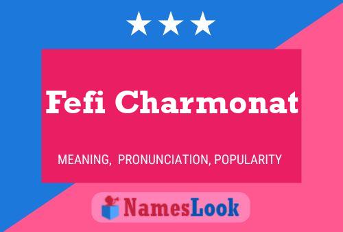 Постер имени Fefi Charmonat