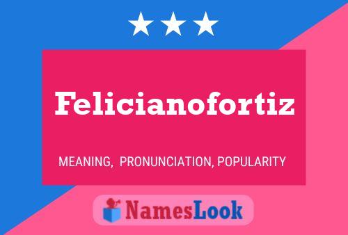 Постер имени Felicianofortiz