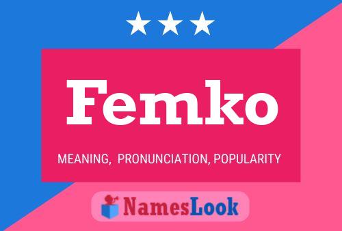 Постер имени Femko