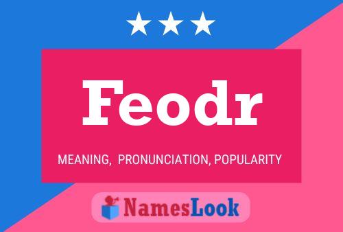 Постер имени Feodr