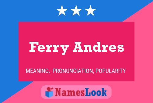 Постер имени Ferry Andres