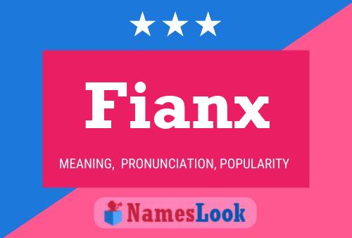 Постер имени Fianx