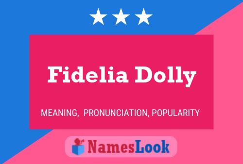 Постер имени Fidelia Dolly