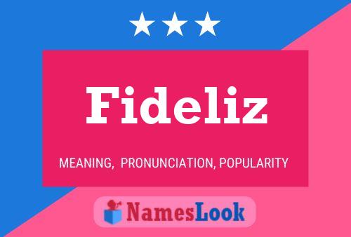 Постер имени Fideliz