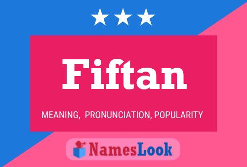 Постер имени Fiftan