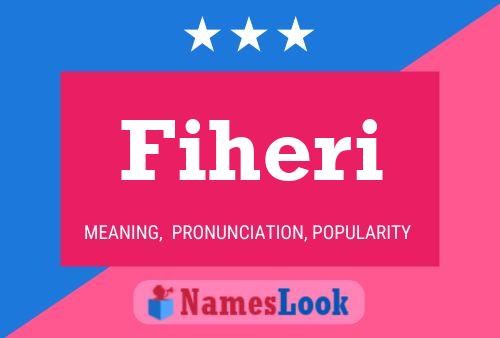 Постер имени Fiheri