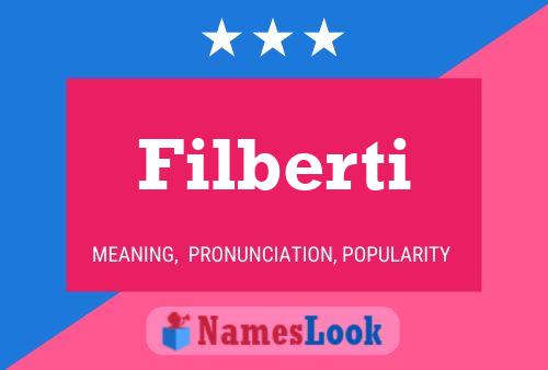 Постер имени Filberti