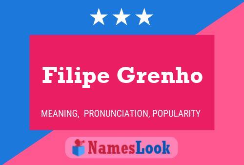 Постер имени Filipe Grenho