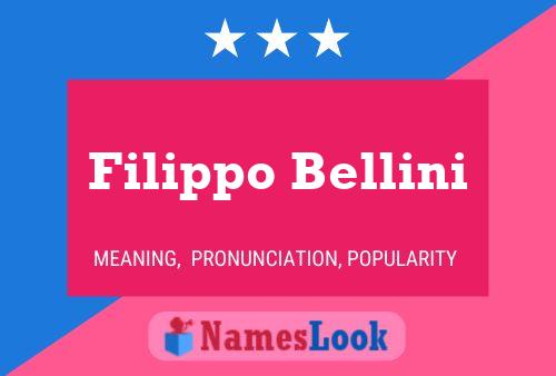 Постер имени Filippo Bellini