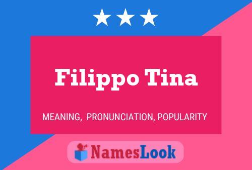 Постер имени Filippo Tina