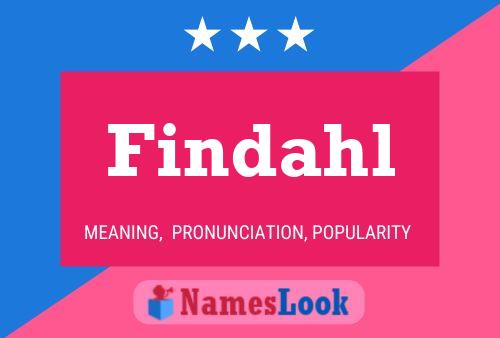 Постер имени Findahl