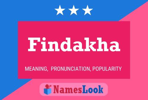 Постер имени Findakha