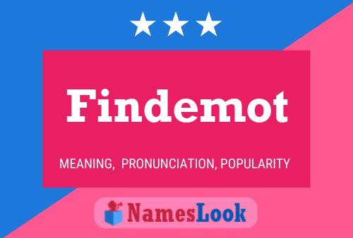 Постер имени Findemot