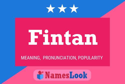 Постер имени Fintan