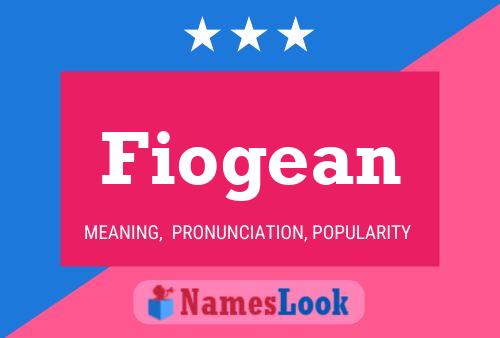 Постер имени Fiogean