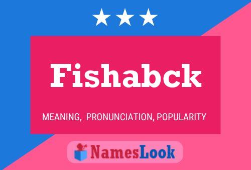 Постер имени Fishabck