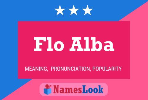 Постер имени Flo Alba