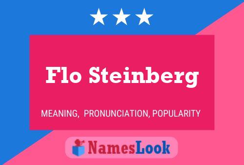 Постер имени Flo Steinberg