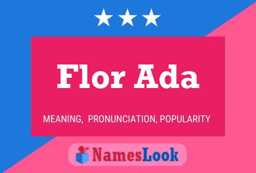 Постер имени Flor Ada