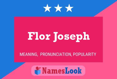 Постер имени Flor Joseph