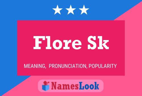 Постер имени Flore Sk