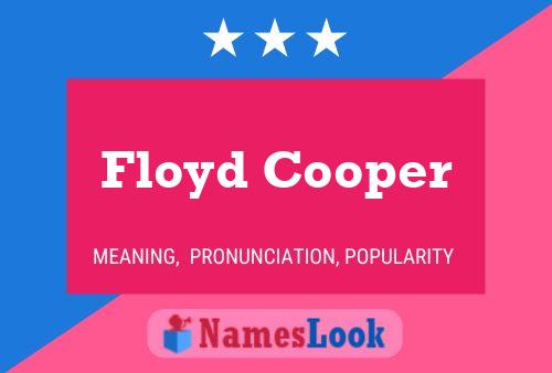 Постер имени Floyd Cooper