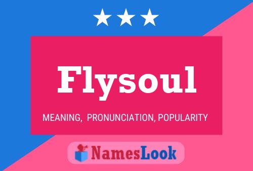 Постер имени Flysoul