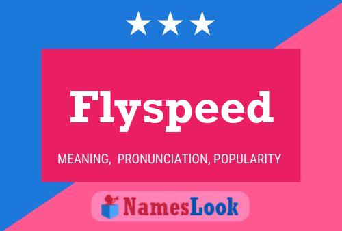 Постер имени Flyspeed