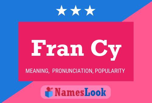 Постер имени Fran Cy