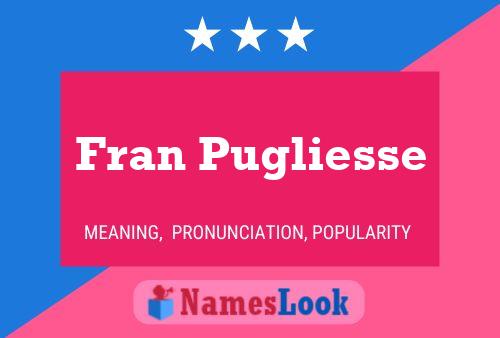 Постер имени Fran Pugliesse