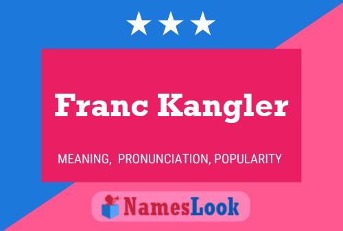 Постер имени Franc Kangler