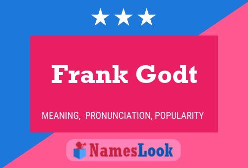 Постер имени Frank Godt