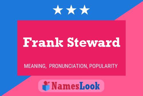 Постер имени Frank Steward