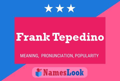 Постер имени Frank Tepedino