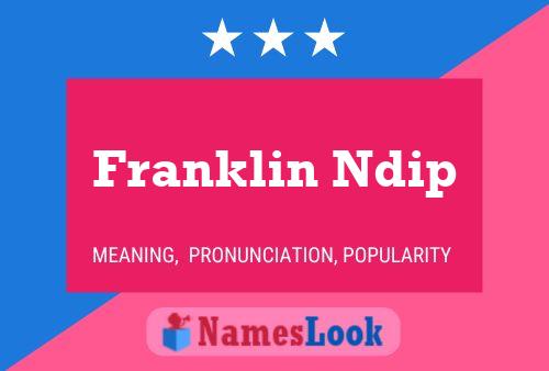 Постер имени Franklin Ndip