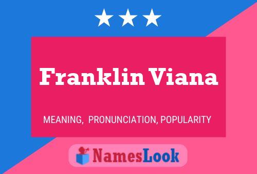 Постер имени Franklin Viana