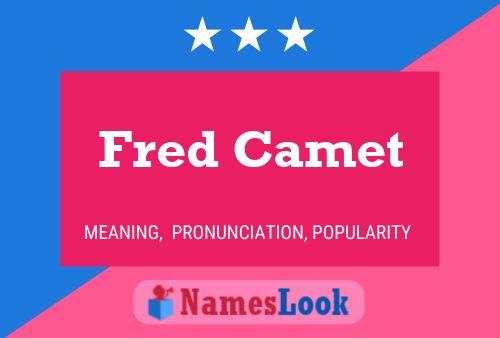 Постер имени Fred Camet