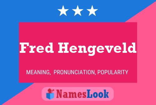 Постер имени Fred Hengeveld