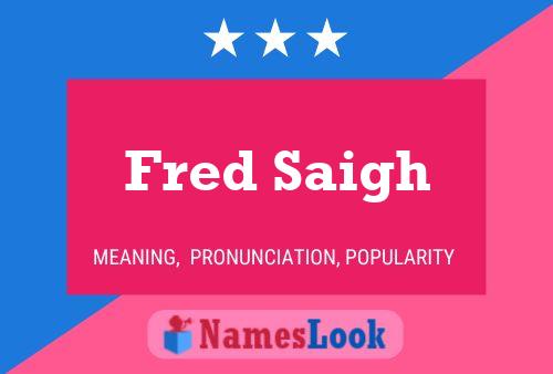 Постер имени Fred Saigh