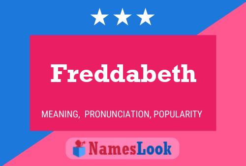 Постер имени Freddabeth