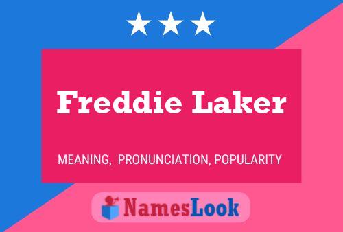 Постер имени Freddie Laker