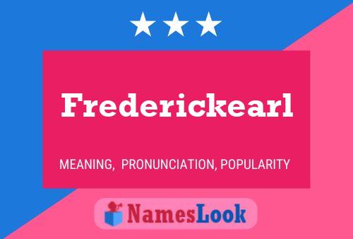 Постер имени Frederickearl