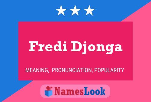 Постер имени Fredi Djonga