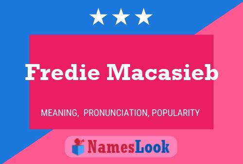 Постер имени Fredie Macasieb